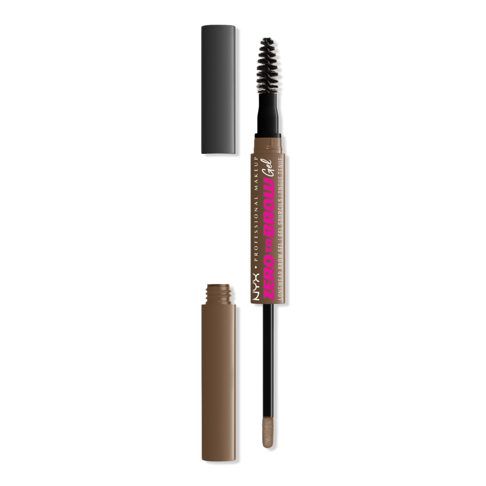 Nyx Professional Makeup Zero To Brow Longwear Eyebrow Gel - Ash Blond