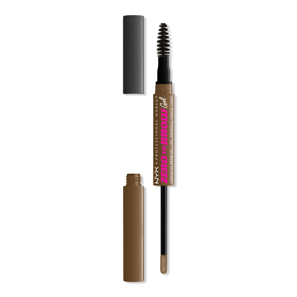 Nyx Professional Makeup Zero To Brow Longwear Eyebrow Gel - Taupe In Brown