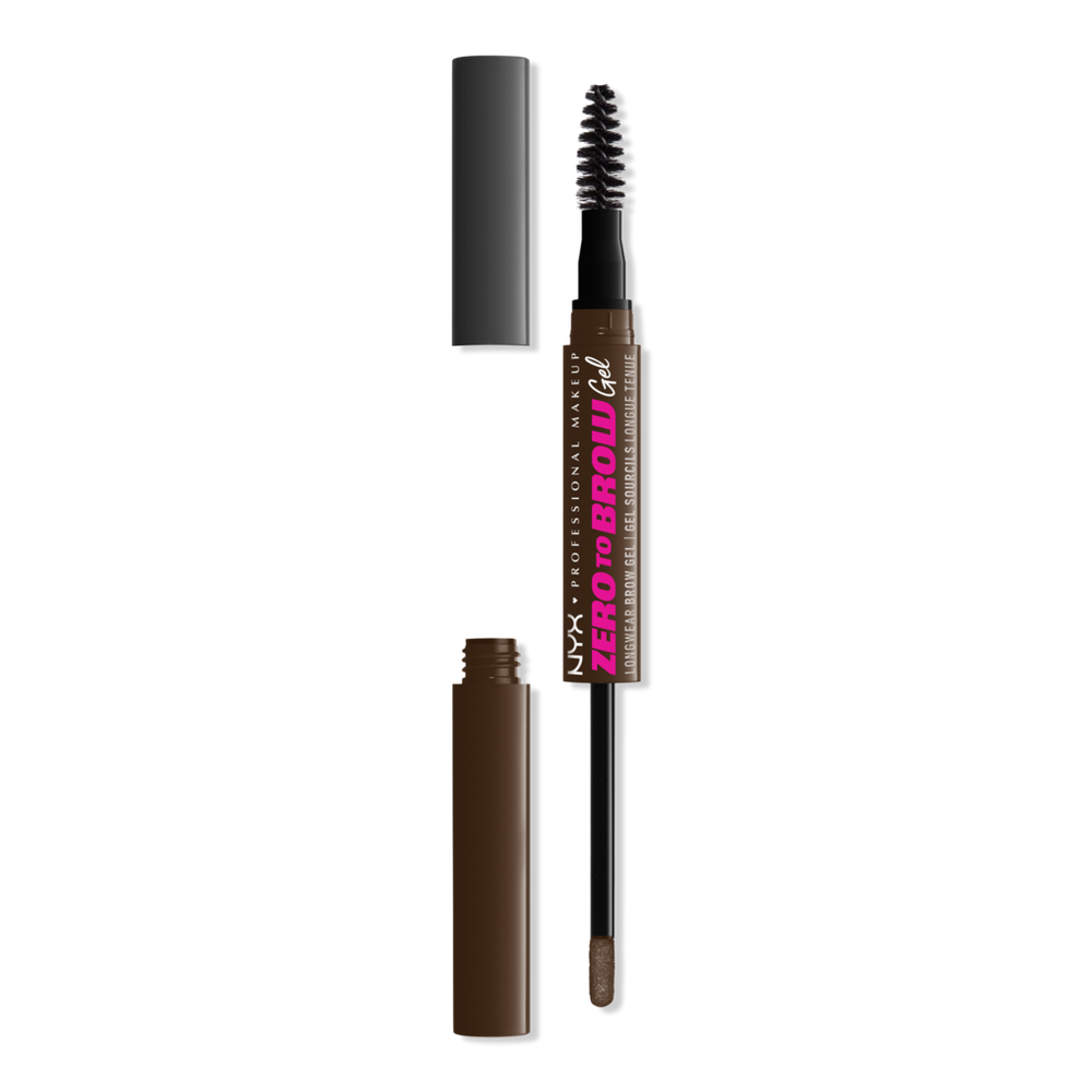 Nyx Professional Makeup Zero To Brow Longwear Eyebrow Gel - Espresso In Brown