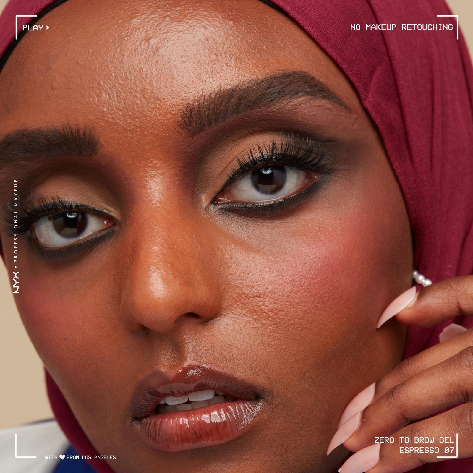 Zero to Brow Longwear Eyebrow Gel