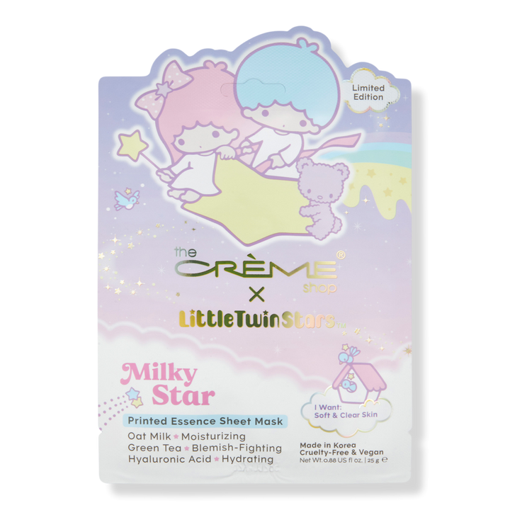 The Crème Shop Little Twin Stars Milky Star Printed Essence Sheet Mask #1