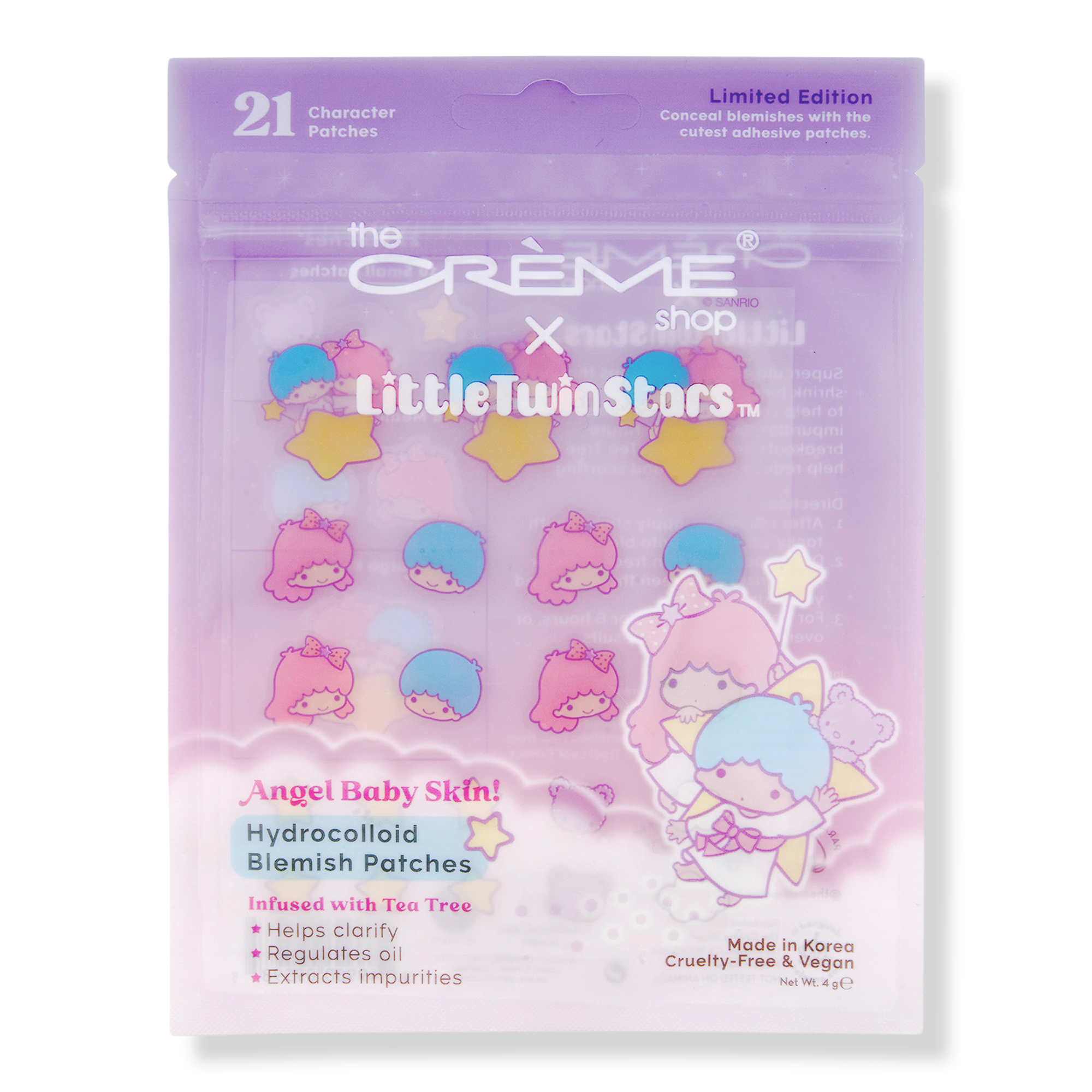 The Crème Shop Little Twin Stars Angel Baby Skin! Hydrocolloid Blemish Patches #1