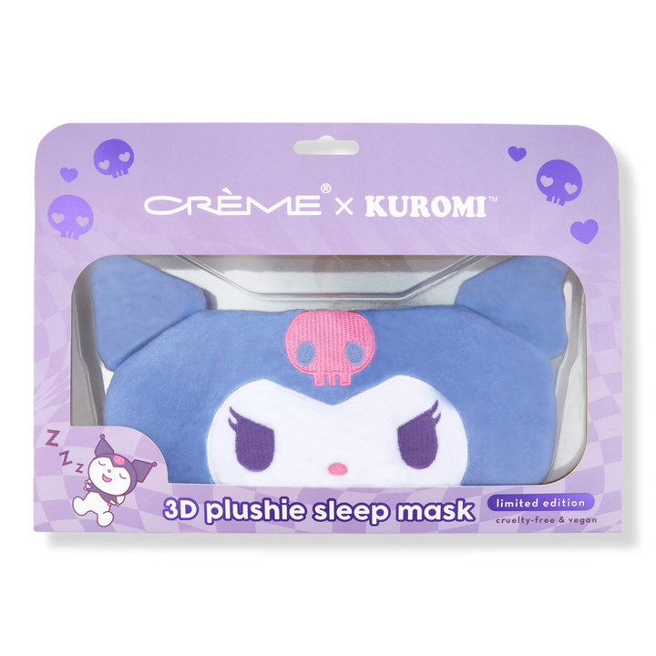 The Crème Shop Kuromi Plushie Sleep Mask #1
