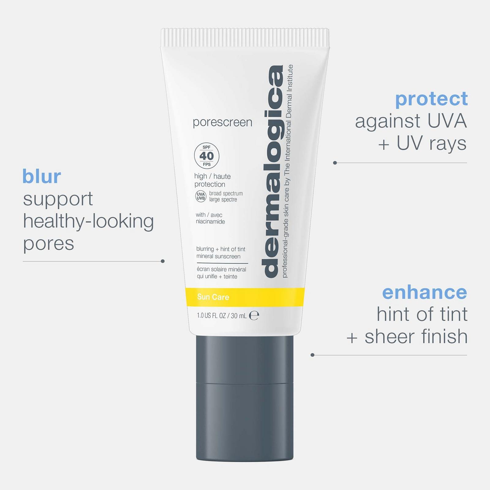 Porescreen SPF 40 Mineral Sunscreen with Niacinamide