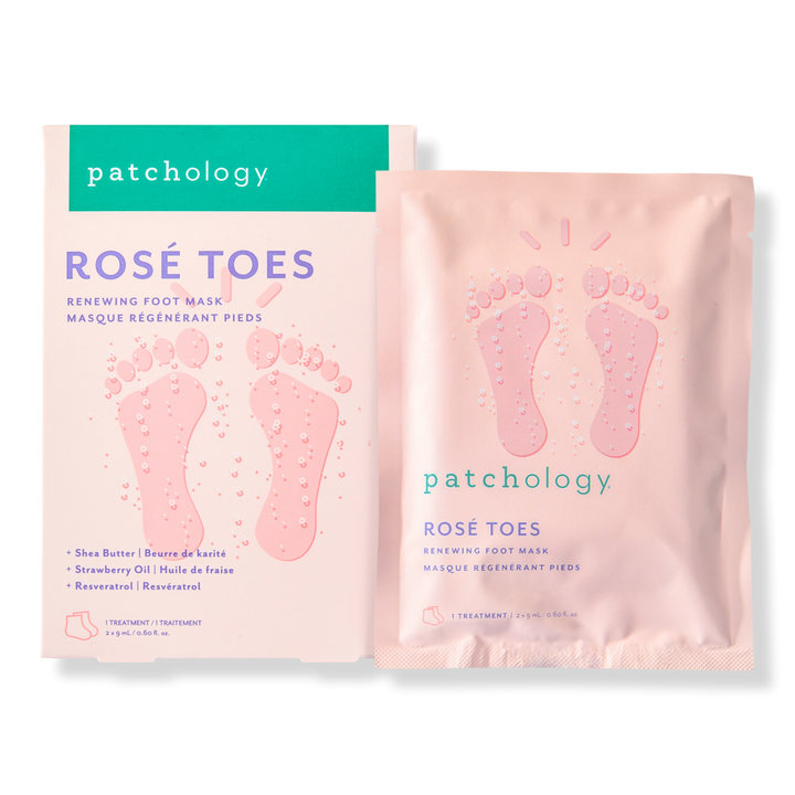 Patchology Rosé Toes Renewing Heel & Foot Mask #1