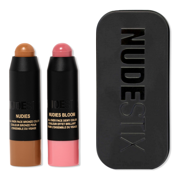 NUDESTIX Pink Blush & Nude Bronze 2 Piece Mini Kit #1