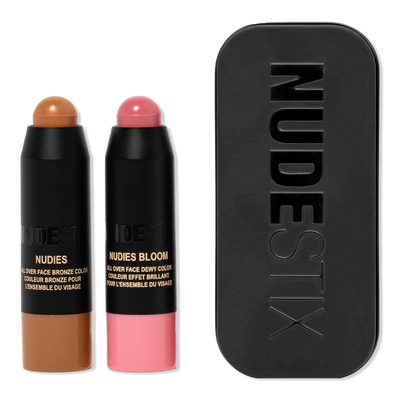 NUDESTIX Pink Blush & Nude Bronze 2 Piece Mini Kit