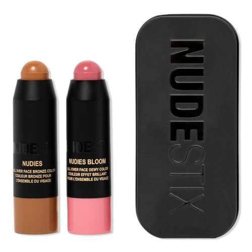 NUDESTIX Pink Blush & Nude Bronze 2 Piece Mini Kit