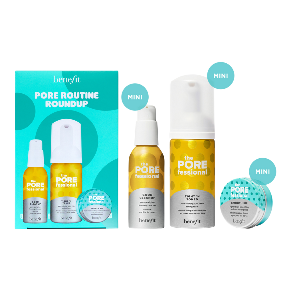 Pore Routine Roundup Mini Pore Care Essentials Set - Benefit Cosmetics