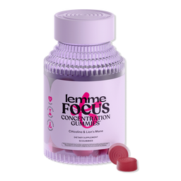 Lemme Focus: Concentration Gummies