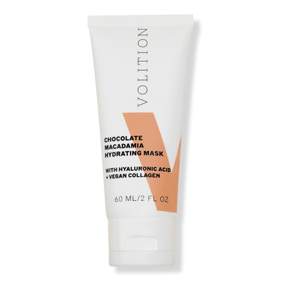 VOLITION Chocolate Macadamia Hydrating Mask with Hyaluronic Acid + Vegan Collagen