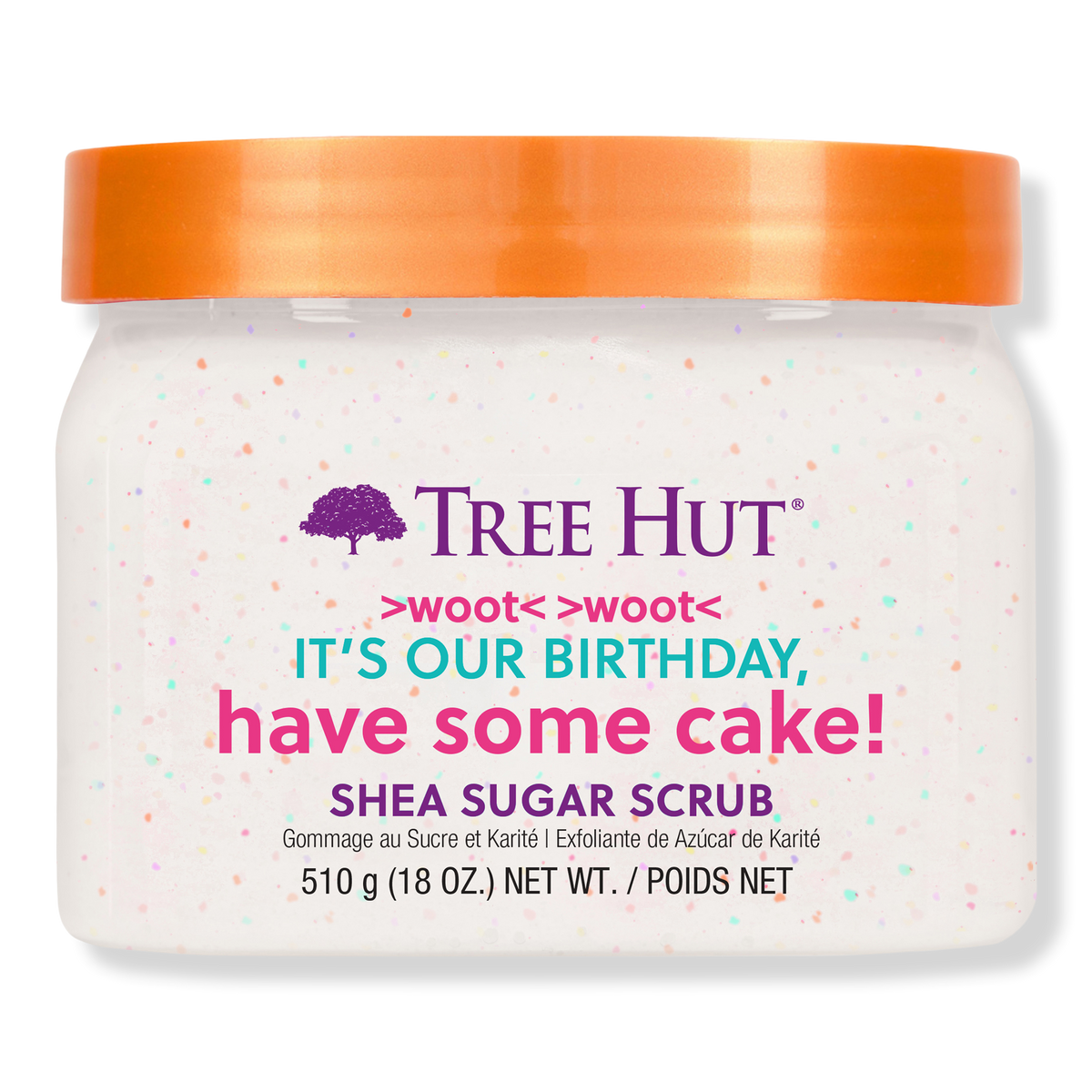 Purchases tree hut scrub