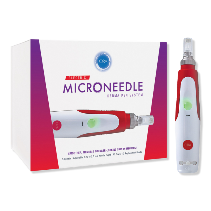 Electric Microneedle Roller Derma Pen System ORA Ulta Beauty