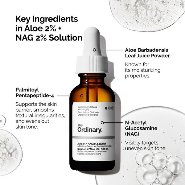 The Ordinary Aloe 2% + NAG 2% Solution Serum #5