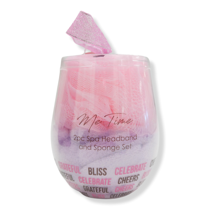 MANNA KADAR BEAUTY Me Time 2pc Spa Headband and Sponge Set #1