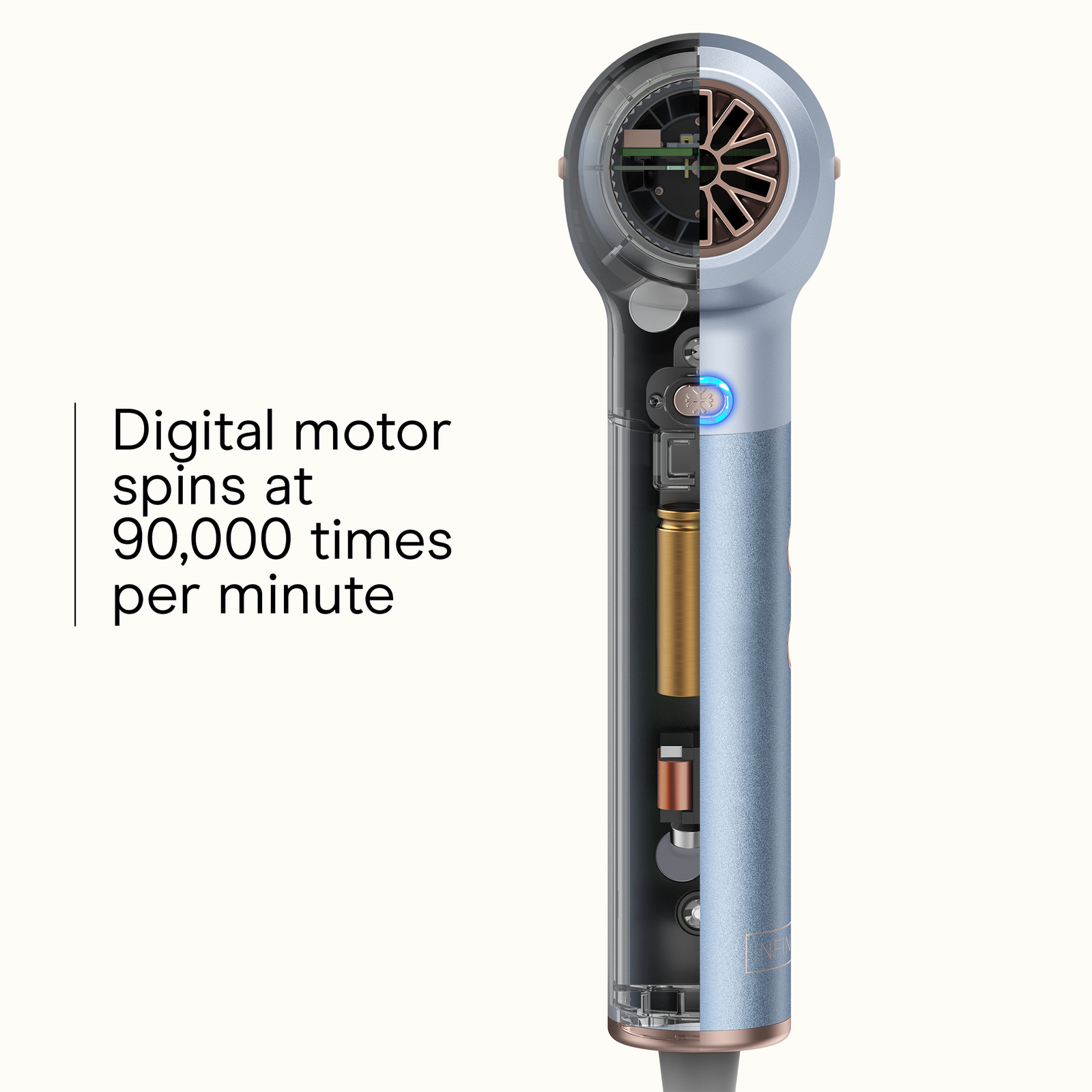 InfinitiPRO By Conair DigitalAire Hair Dryer
