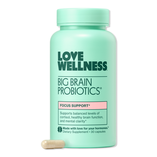 Love Wellness Big Brain Probiotics Focus Support Ulta Beauty