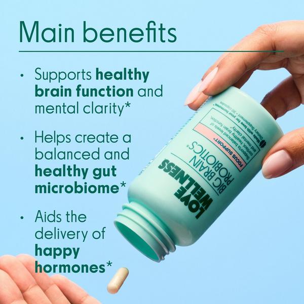 Love Wellness Big Brain Probiotics: Focus Support #3