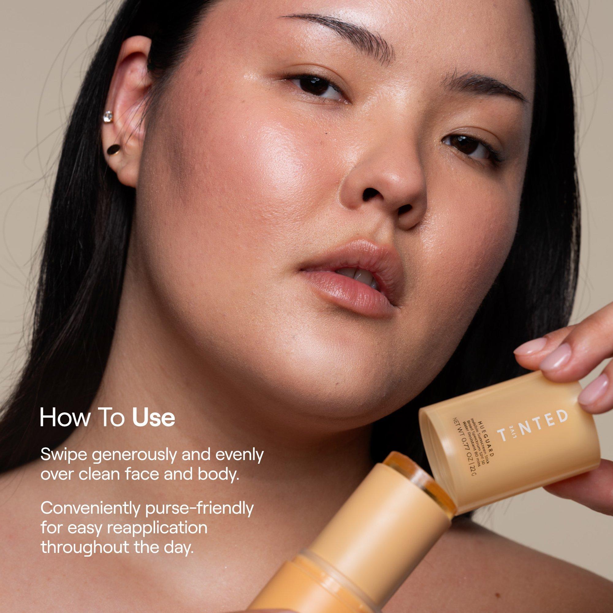 Невидимый солнцезащитный стик Live Tinted Hueguard SPF 50 — фото 4