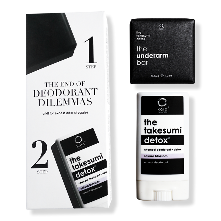 kaia naturals The End of Deodorant Dilemmas - The Takesumi Detox - Natural Deodorant Starter Kit #1