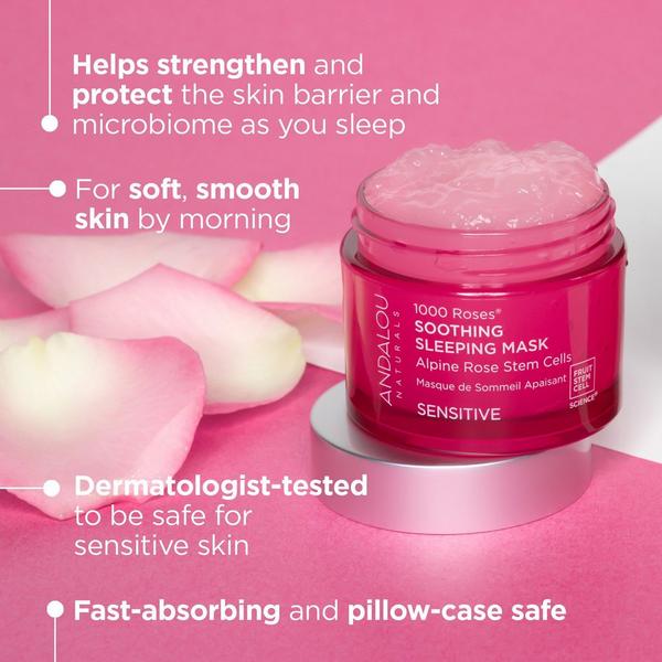 Andalou Naturals 1000 Roses Soothing Sleeping Mask #3