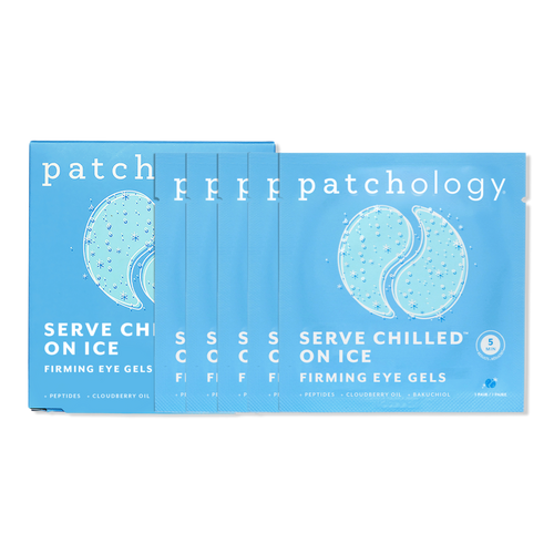5 pair Serve Chilled On Ice Cooling & Firming Under Eye Gel Patches - Patchology | Ulta Beauty
