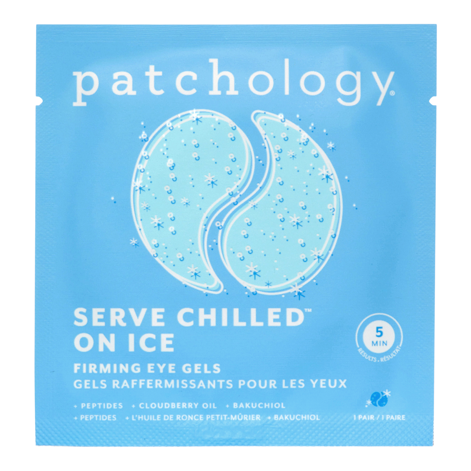 Patchology - 5 pair Serve Chilled On Ice Firming Eye Gels