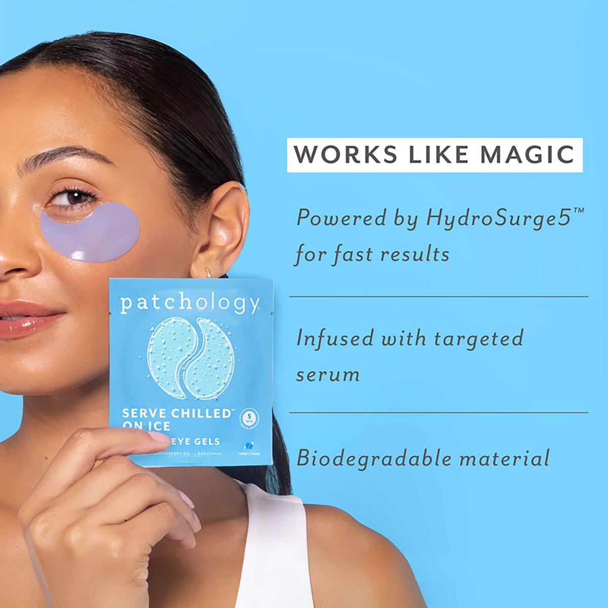 Serve Chilled On Ice Firming Eye Gels