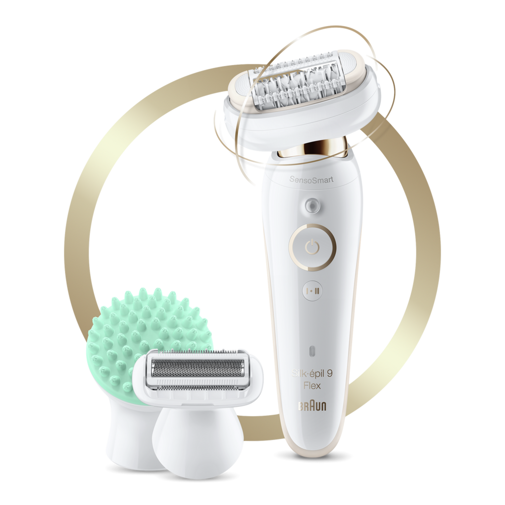 Braun Silk, épil 9 Flex: World's first epilator with a fully flexible head  for effortless hair removal