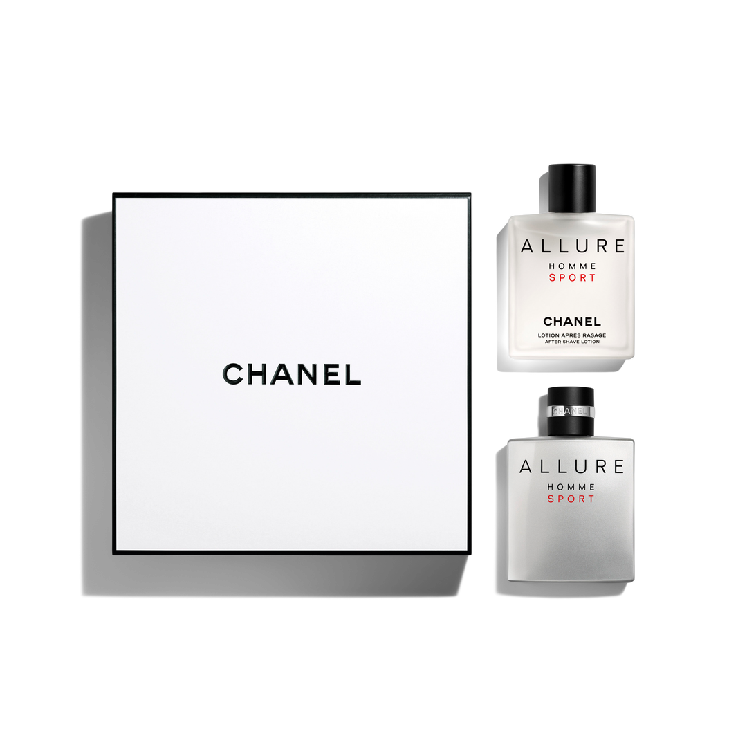 CHANEL ALLURE HOMME SPORT Eau de Toilette After Shave Lotion Set #1