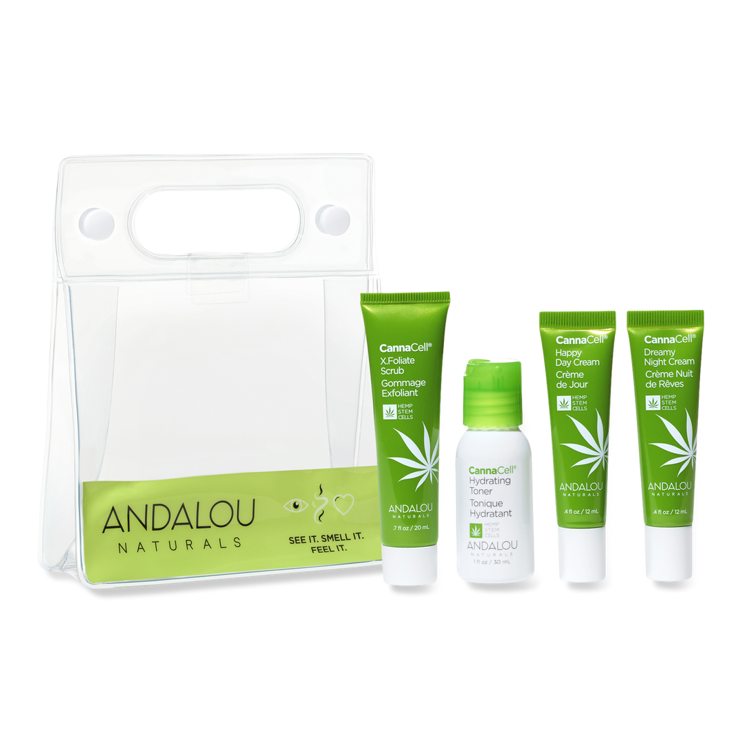 Andalou Naturals On the Go Essentials The CannaCell Uplifting Routine #1