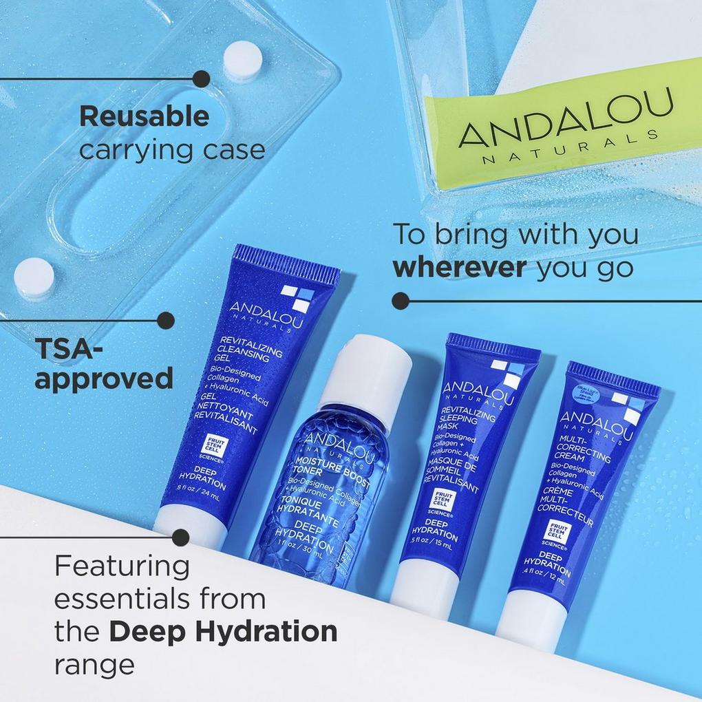 On The Go Essentials - The Deep Hydration Routine - Andalou