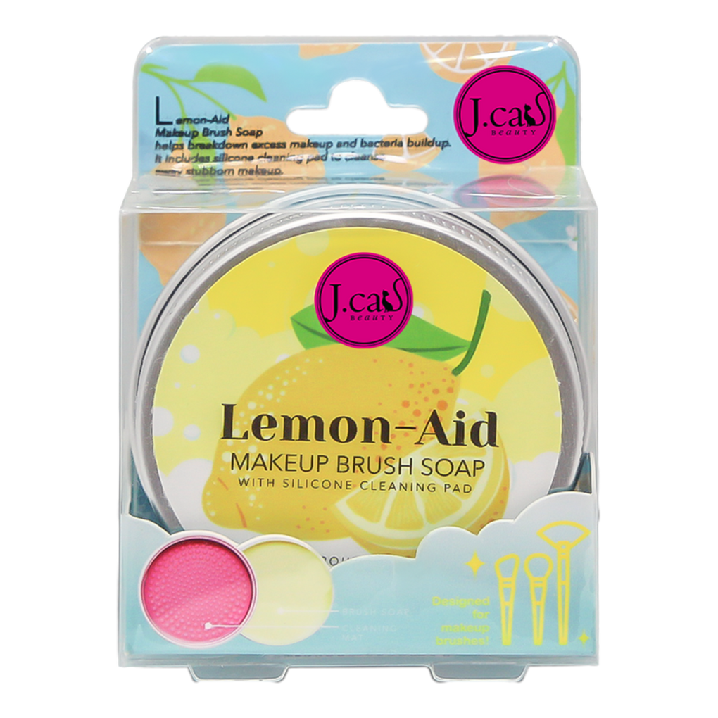 J.Cat Beauty Lemon-Aid Makeup Brush Soap