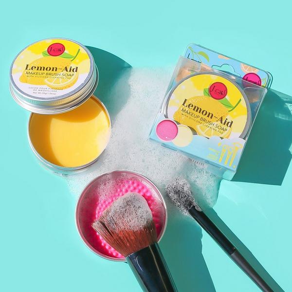 J.Cat Beauty Lemon-Aid Makeup Brush Soap #6