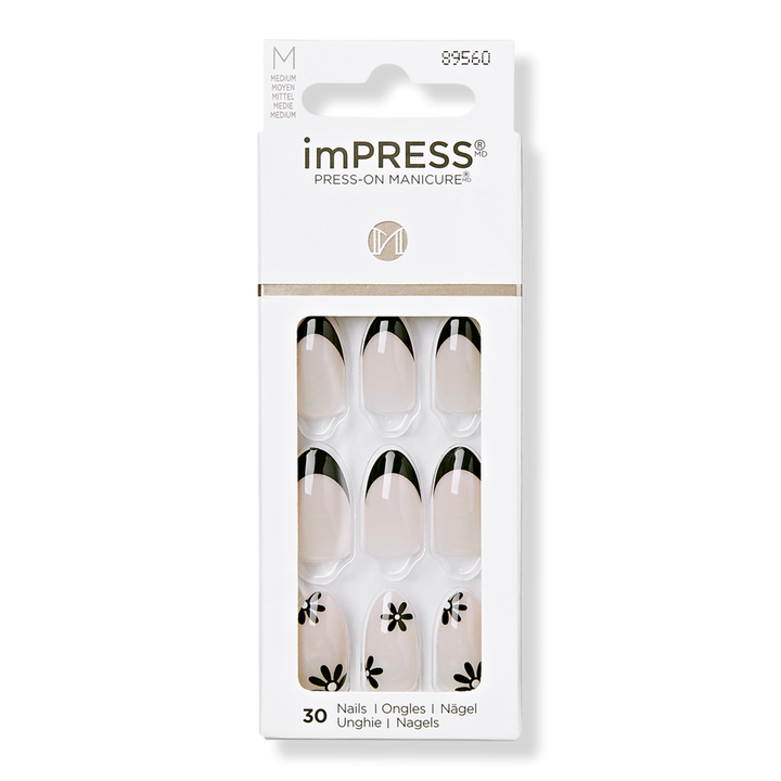 Kiss imPRESS Design Medium Press-On Manicure Nails #1