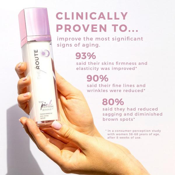 THE ROUTE The Pink Peptide Boost - Growth Factor Serum #5