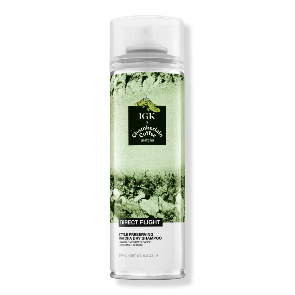 Limited Edition Direct Flight x Chamberlain Coffee Matcha Dry Shampoo - IGK