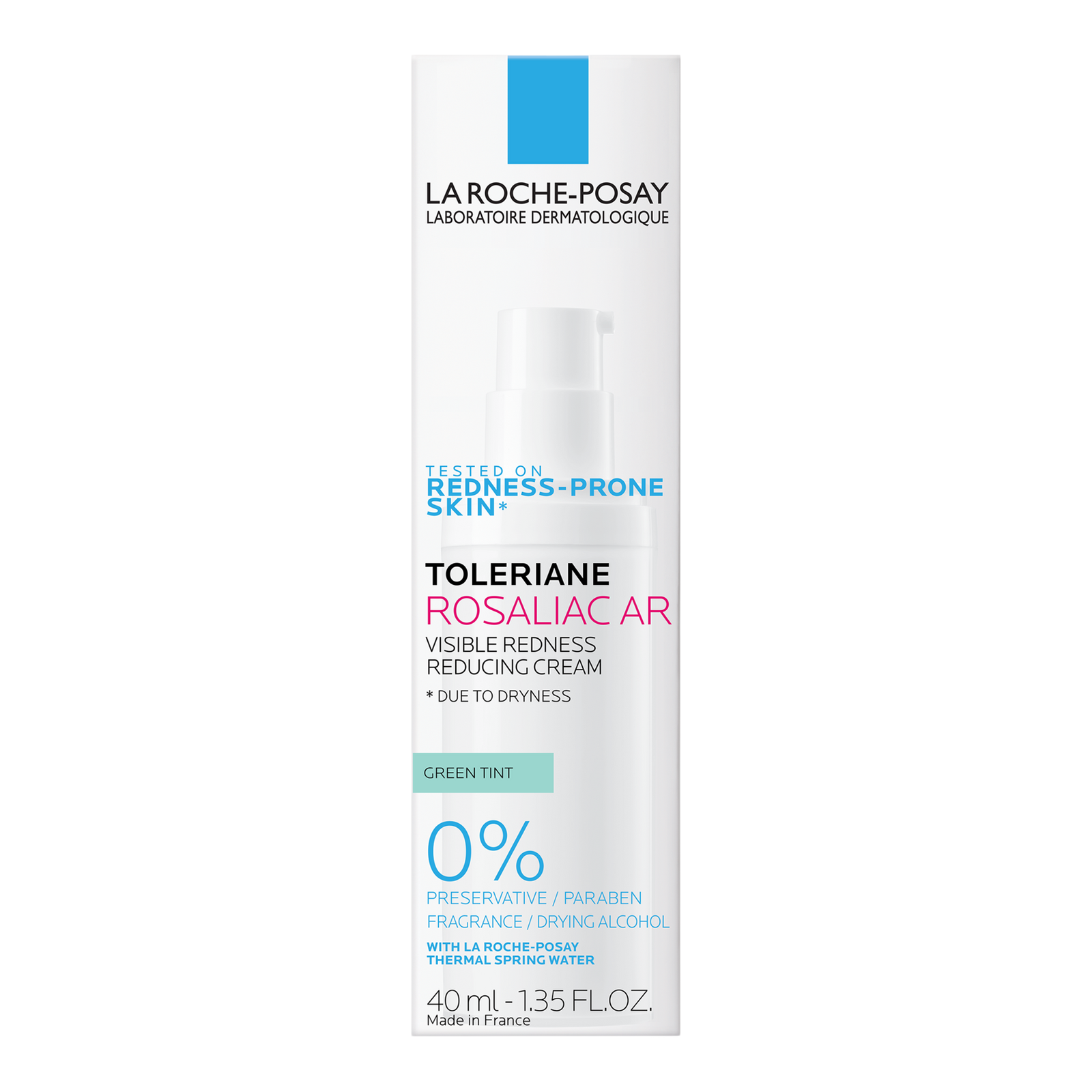 Toleriane Rosaliac Anti-Redness Face Moisturizer for Sensitive Skin