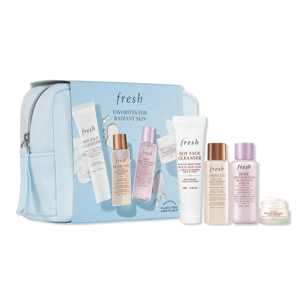 Fresh Hydrating Skincare and Lip Balm Gift Set