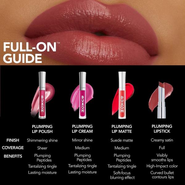 Buxom Full-On Satin Lipstick #8