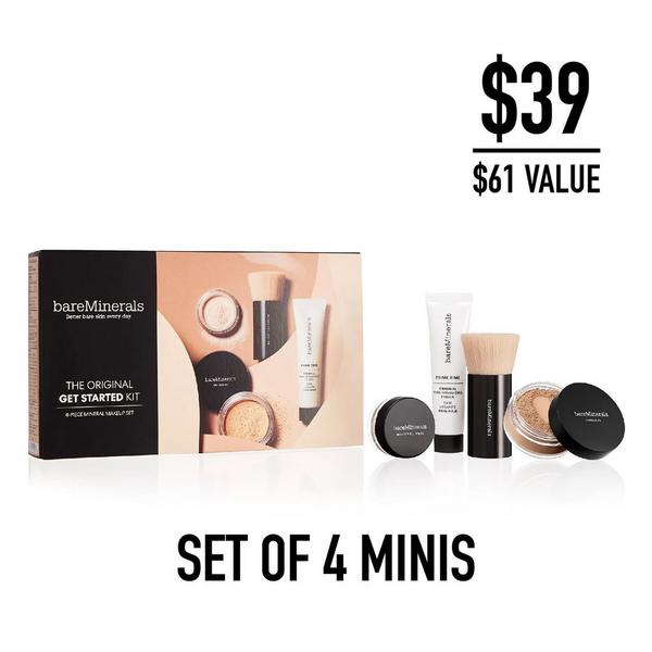 bareMinerals The Original Get Started Kit 4 Piece Mineral Makeup Set #4