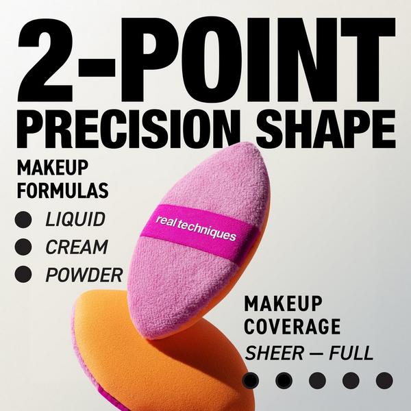 Real Techniques Miracle 2-In-1 Dual Sided Powder Puff #2