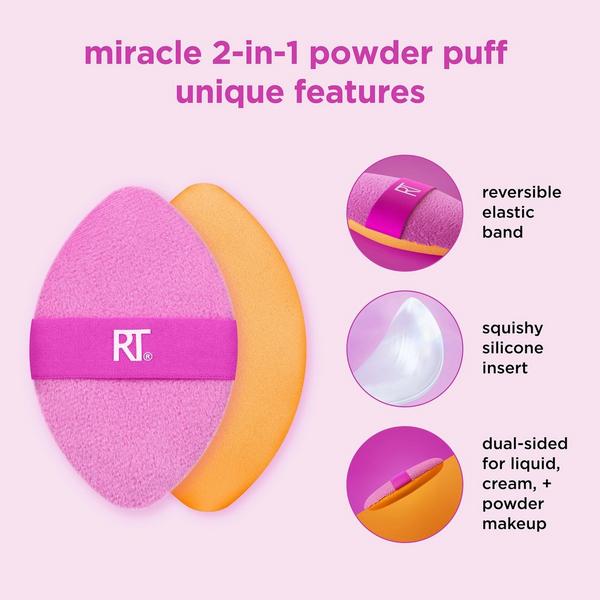 Real Techniques Miracle 2-In-1 Dual Sided Powder Puff #2