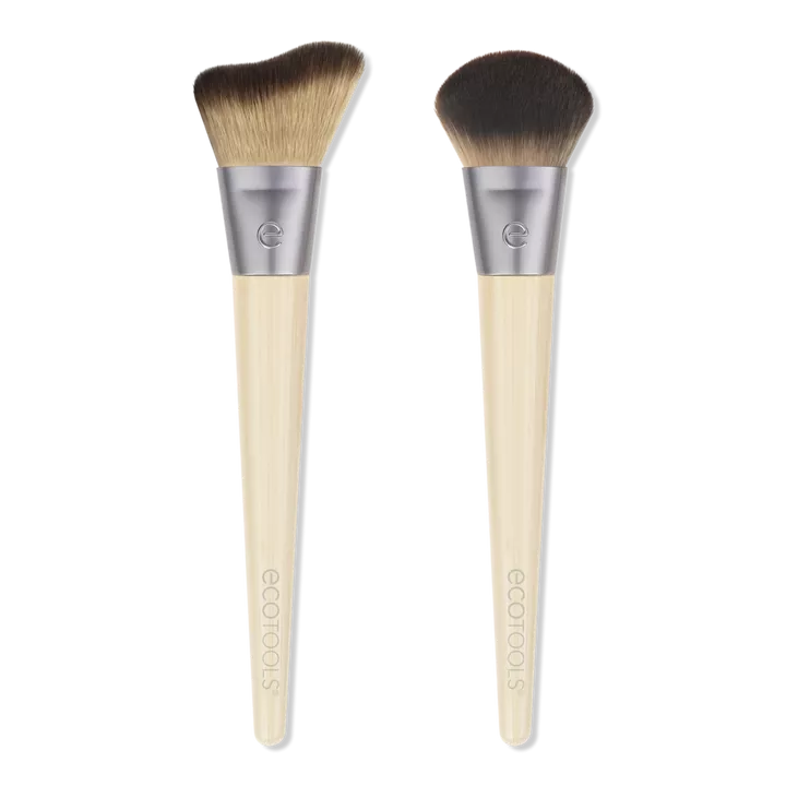 EcoTools New Natural Blush & Highlight Makeup Brush Duo