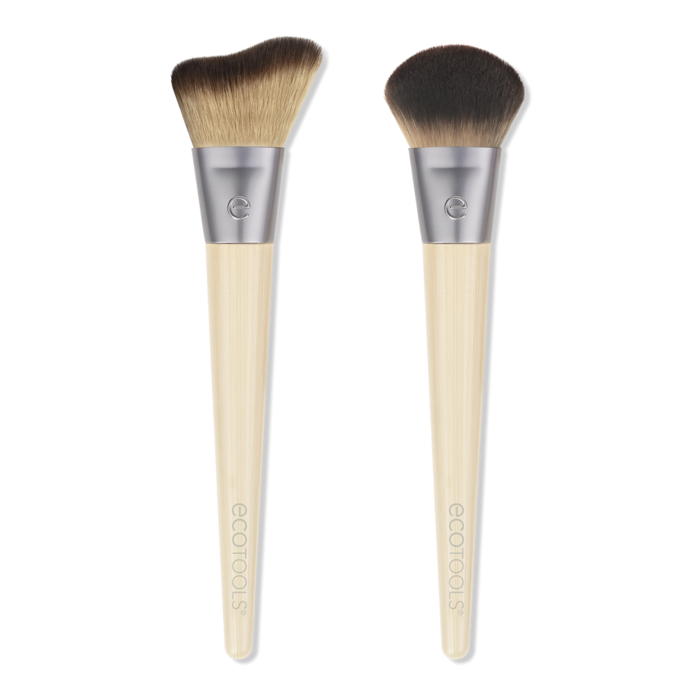 Ecotools Blush + Highlight Makeup Brush Duo
