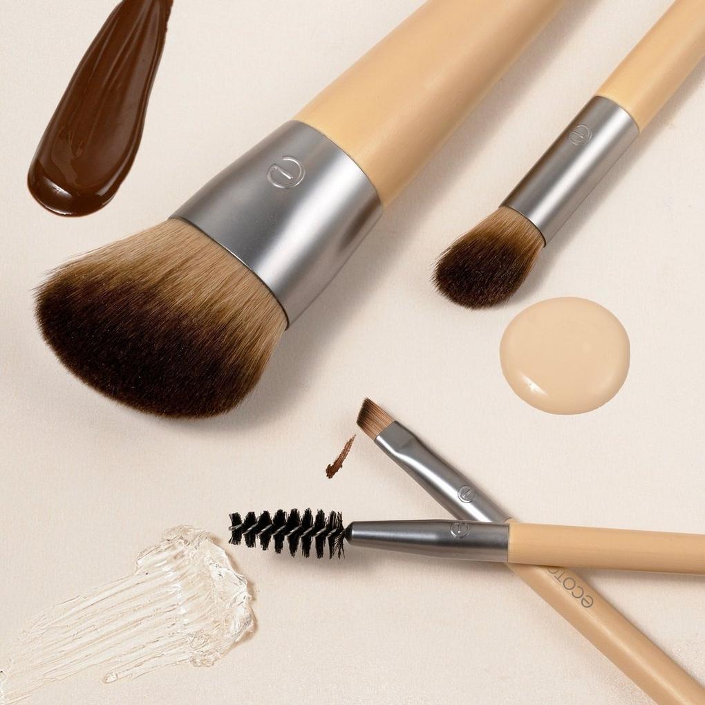 EcoTools Core Five Makeup Brush and Sponge Kit, For Eyeshadow