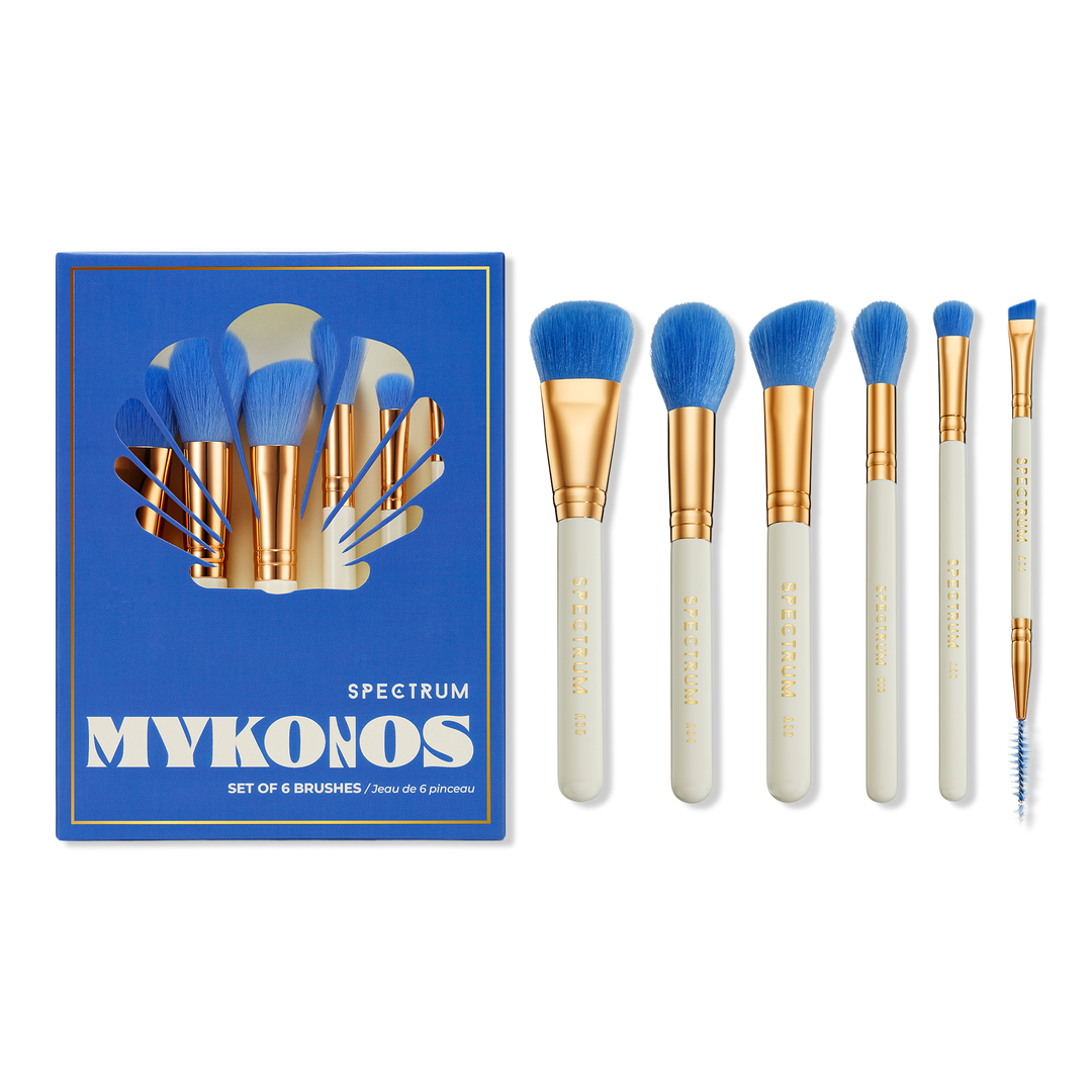 Spectrum Mykonos 6-Piece Makeup Brush Set #1