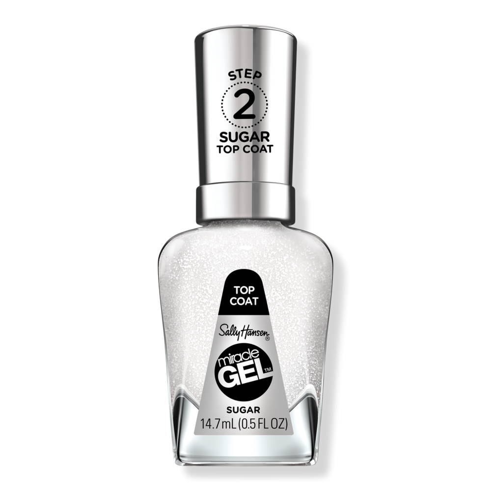 Sally Hansen Miracle Gel Special Effects Top Coats - Sugar In White