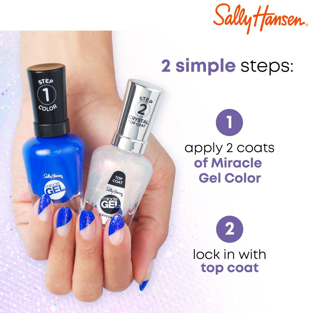 Miracle Gel Special Effects Top Coats - Glazed