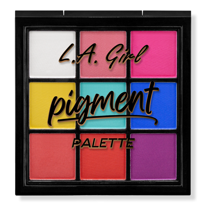 L.A. Girl Pigment Palette - 9 Shades for Body and Face #1